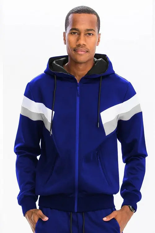 Blue Two Piece Tracksuit My Store