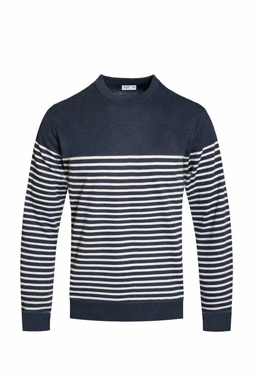 FULL KNIT STRIPED SWEATER NR2014 My Store