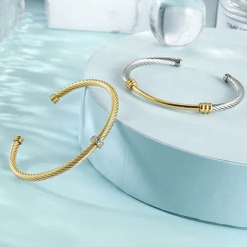 Bi-Color Bangle Set My Store