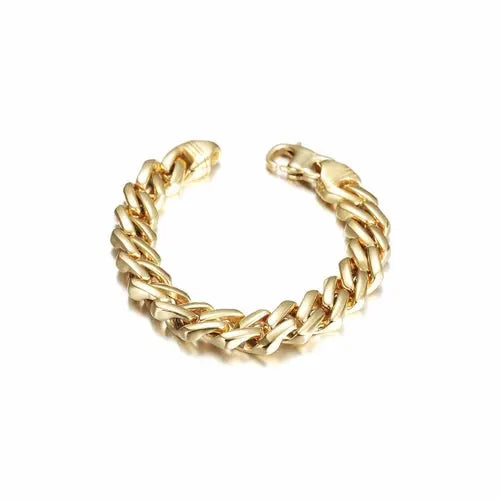 Cuban Chain Bracelet with Lobster Clasp My Store