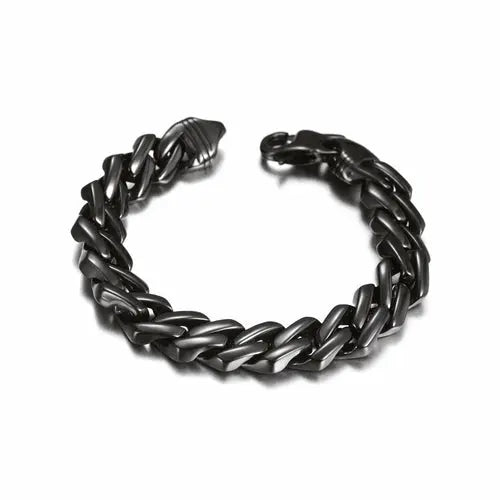 Cuban Chain Bracelet with Lobster Clasp My Store