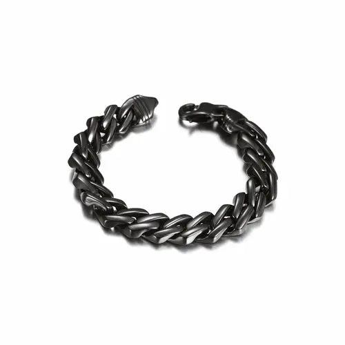 Cuban Chain Bracelet with Lobster Clasp My Store