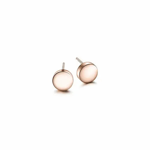 Thumbtack Stud Earrings Rose gold My Store