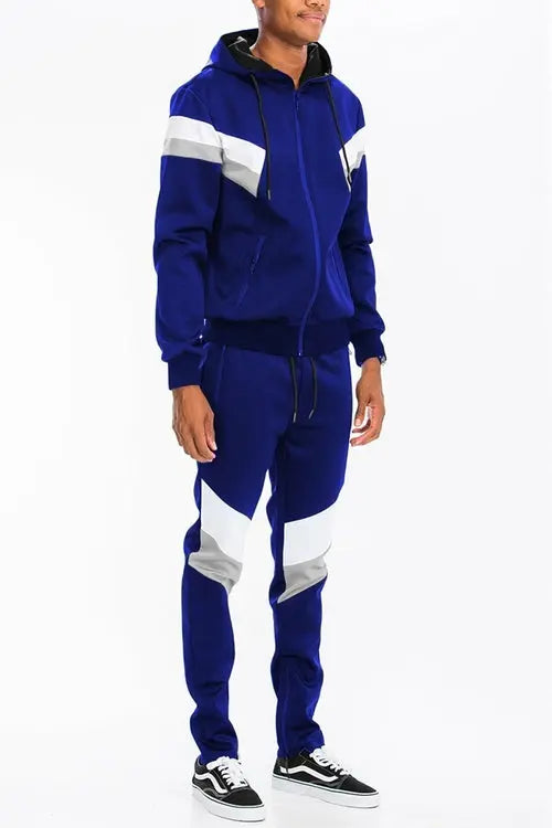 Blue Two Piece Tracksuit My Store
