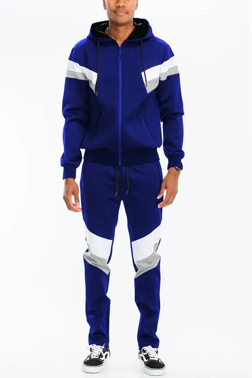 Blue Two Piece Tracksuit My Store