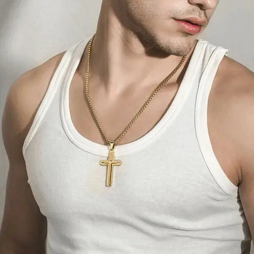 Classic Cross Pendant Necklace My Store