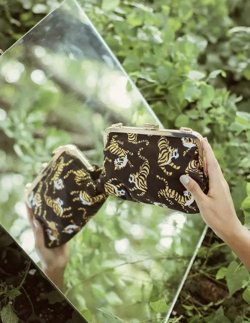 Sumatran Tiger Clutch, Black My Store