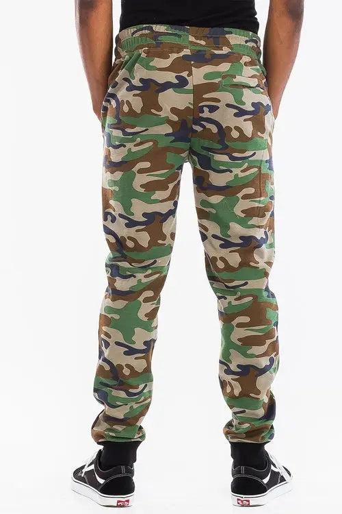 Green and Brown Camo Sweat Pants My Store