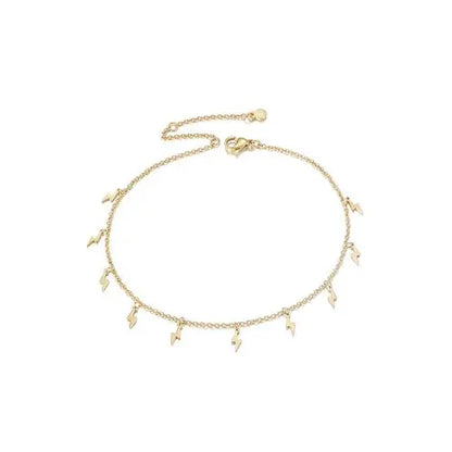 Lightning Charm Ankle Bracelet    My Store