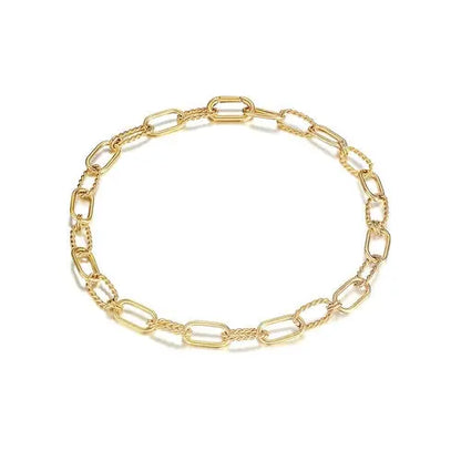 THREADER INTERLOCKING NECKLACE    My Store