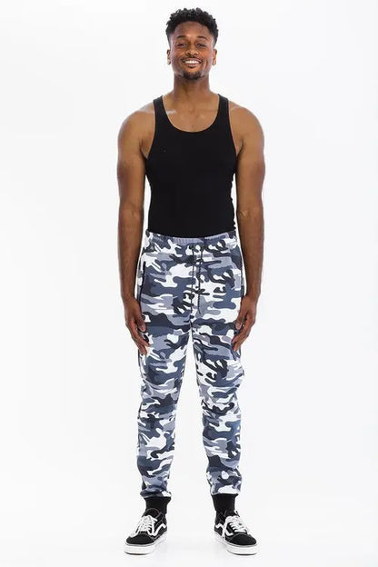 Grey and White Camo Sweat Pants    My Store